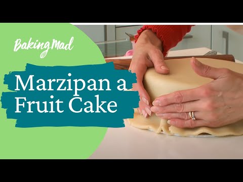 How to Marzipan a Fruitcake | Baking Mad