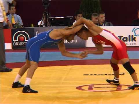 SWWC2013 / Bekhbayar Erdenebat (MGL) - Yashar ALIYEV / FS 55 kg, 1/16 final match