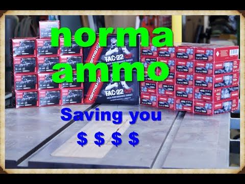 Norma 77 Grain Match Ammunition