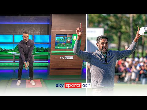 Tony Finau's swing ANALYSED 🧐 | Audi Performance Zone