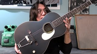 Video thumbnail for Unboxing & Demoing Rubber Bridge Guitar - Orangewood Juniper by TomoFujitaMusic
