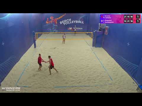 09:55 I. Horiaiev / M. Anhelov - V. Shapoval / Y. Yevdokymov 25.08.2022 | Winners Beach Volleyball