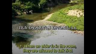 Cherokee Language - Cherokee Behaviors (Subtitled in Cherokee and English)