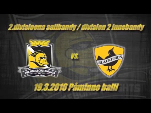 FBC Raseborg Knights- Blackbirds 19.3.2016 (maalikooste)