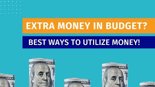 How To Use Extra Money In Your Budget? #vincerewealth #budgeting #moneytips