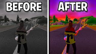 BEST Color Settings For Fortnite Chapter 5 (COLOR BOOST)