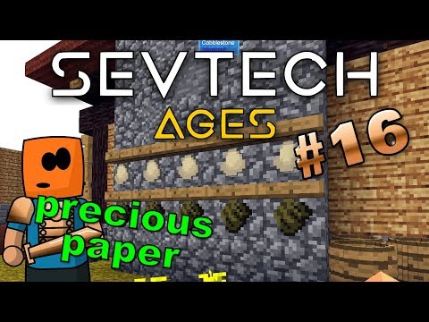 Minecraft - Making Parchment and the Astral Tome - SevTech Ages #16