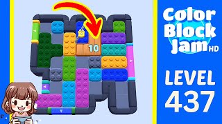 Solution du Niveau 437 de Color Block Jam