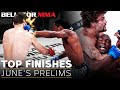 10-Second KO?! TOP 5 Finishes from Bellator June Prelims | Bellator MMA