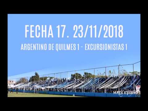CAPITULO 20:  Argentino de Quilmes 1 - Excursionistas 1