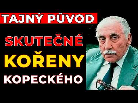 Kým byl Miloš Kopecký ve skutečnosti? Skutečný PŮVOD českého herce