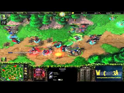YAWS(HU) Grubby(ORC) vs Ravecharmer(NE) MyWaT_T(NE) - WarCraft 3 gameplay - RN2161