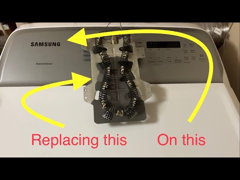 Samsung dryer heating element replacement