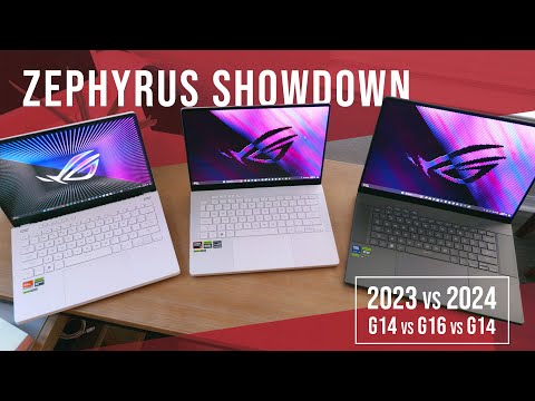 Asus Zephyrus G14 (2024) vs. G16 vs. G14 (2023) – Welcher Laptop ist 2024 der beste?