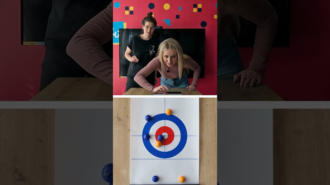 Stolní curling od Albi