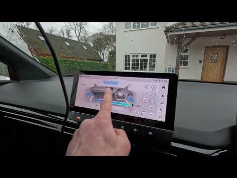 MG4 EV Heater and fan control shortcuts - steering wheel buttons, touchscreen &voice commands