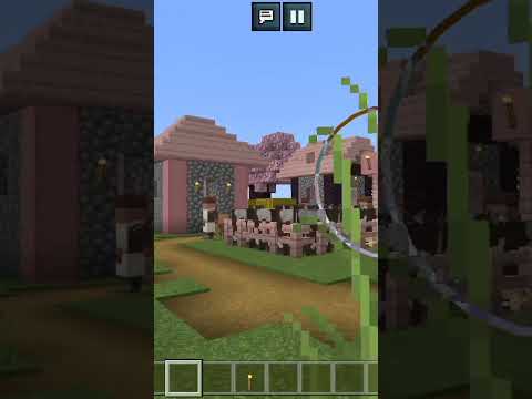 🌸Amazing Cheery Blossom Minecraft Village Build 🌸