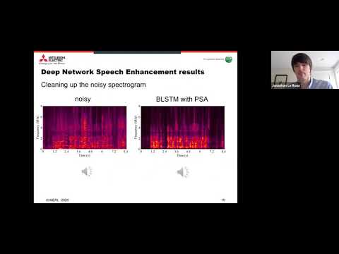 Jonathan Le Roux Plenary Talk JSALT 2020 Workshop
