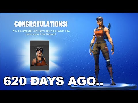 Day 1 Season 0 - Fortnite: Battle Royale 2000 Days Ago.. (Rare Early Access Fortnite 2017 Gameplay)!