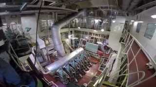 FSO CRUDE OIL TANKER - TOUR OF ENGINE ROOM