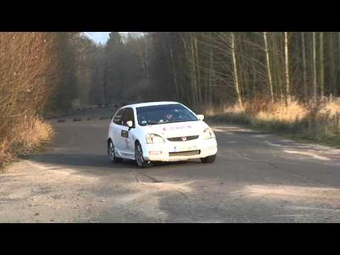 K. Ustarbowski (Civic) - VII Runda MOTUL Rallyland Cup (28.11.2015)