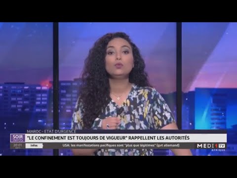 SOIR   INFO  mardi 2 juin 2020 MIDI 1 TV