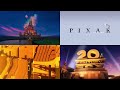 Disney, Pixar, Warner bros, 20th century fox Logos 2014