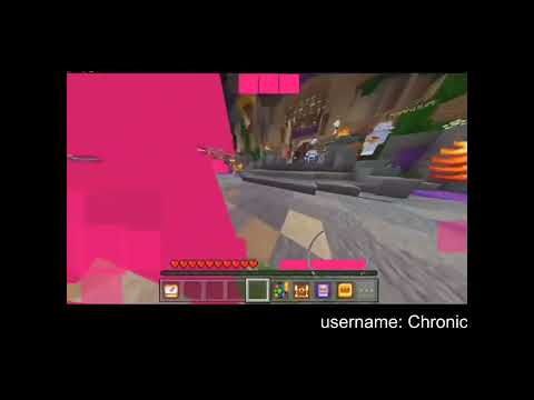 Minecraft Pink Glitch