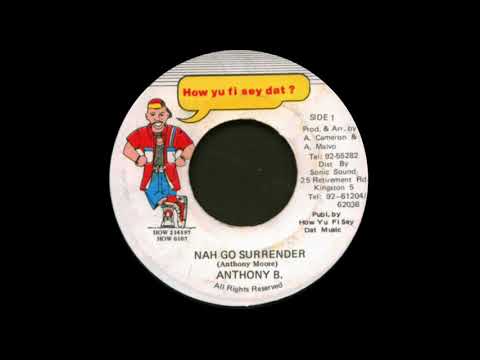 ANTHONY B - Nah Go Surrender (1996) How Yu Fi Sey Dat ?