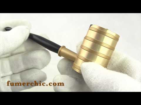 Pipe TSUGE thunderstorm gold 6012: pipe japonaise en bois (bruyère)