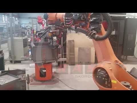 Spot welding with KUKA robot and ARO - RAS Skordos