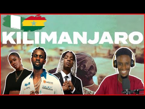 NAIJA & GHANA COLLABO ❤️🔥 Tiwa Savage, Black Sherif, Young John - KILIMANJARO (Lyric Video)#reaction