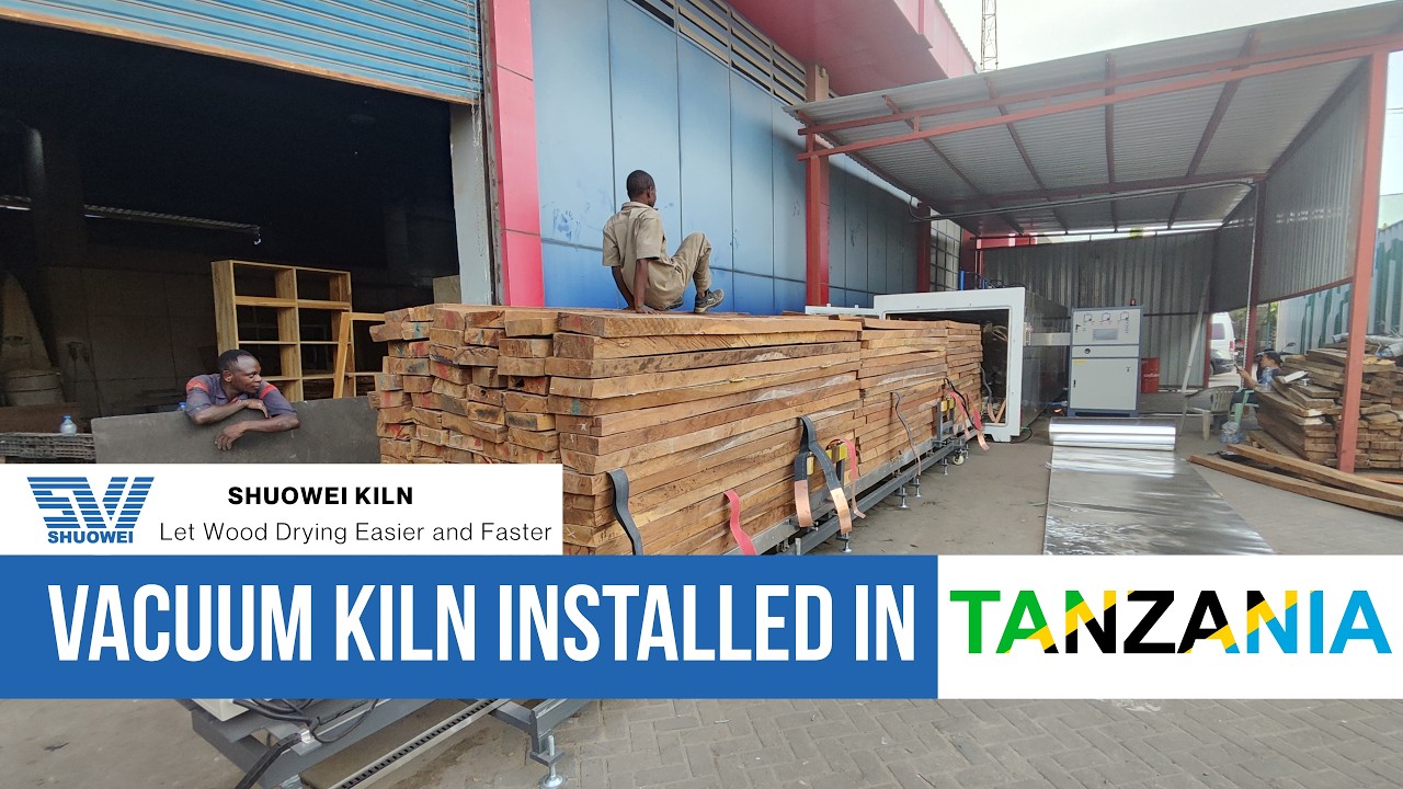 Muninga Wood Drying in 8 Days | HF Vacuum Kiln in Tanzania