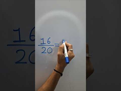 Simplest form of fraction #study #mathstricks #maths #boardexam #education #knowledge #fractions
