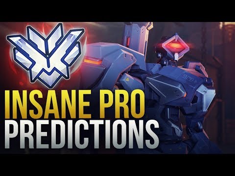 WHEN PROS MAKE INSANE PREDICTION PLAYS - 200 IQ - Overwatch Montage