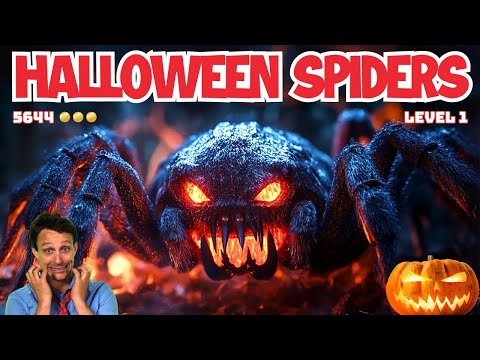 Spiders Escape 🕷🕸️ | 🎃 Halloween Brain Break | Floor is Lava Kids Run