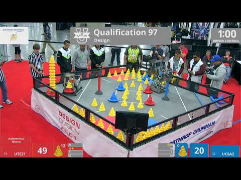 2018 VEXU Design Q97 - UTEZ1 vs UCSA2 - 61 to 40