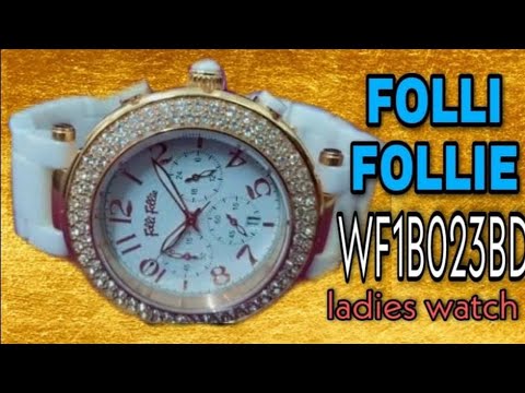 RELÓGIO PARA SENHORAS FOLLI FOLLIE WF1B023BD