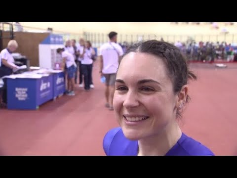 Clair «Je me fais encore sauter sur la ligne» - Jeux Européens - Piste (F)