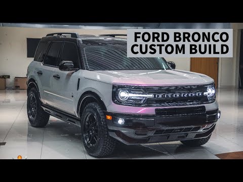 Ford Bronco Gets A Custom Transformation!  -  Flexishield PPF + Motegi Wheels + More