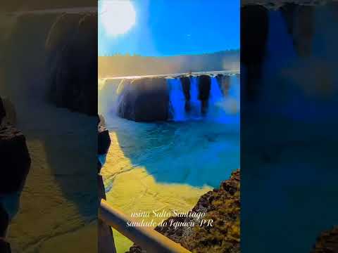 usina hidrelétrica Salto Santiago ,saudade do Iguaçu -PR