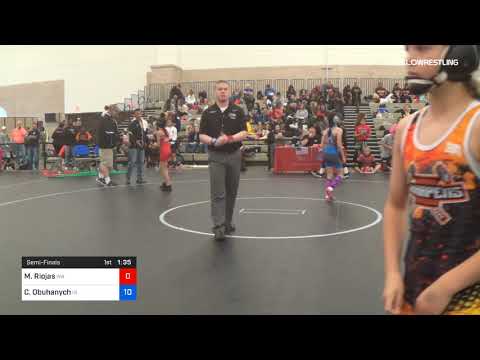 75 Lbs Semifinal Malia Riojas Team Washington Vs Chloe Obuhanych Team Hawaii