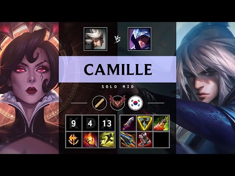 Camille Mid vs Talon - KR Grandmaster Patch 25.20