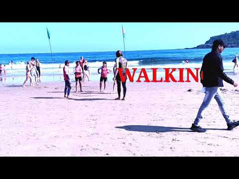Walking | In San Sebastian Beach | By Mohsin Bhatti