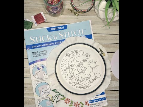 Using Stick 'n Stitch by Sulky