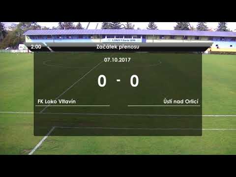 7. 10. 2017 FK Loko Vltavín - FK Ústí nad Orlicí