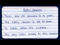Rainy Season Essay 10 Lines 10 Lines Essay On Rainy Season In English Rainy Season Essay
