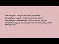 I love you- Layton Greene Lyrics