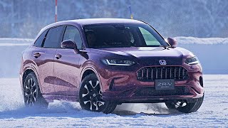 New Honda ZR-V 2023 (HR-V) - Snow Test Drive