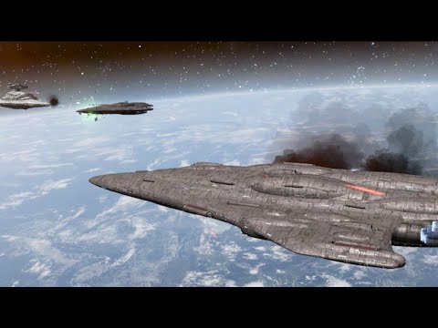 MC80 vs ISD1 - 3v3 - Star Wars: Empire At War Remake NPC Battle